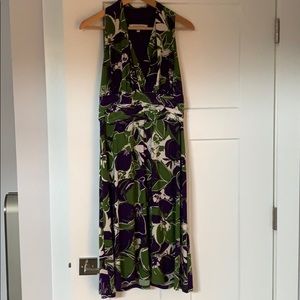 Flower halter top dress